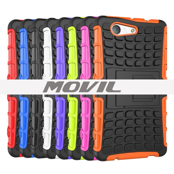 NP-1905 2 en 1 funda para  Sony Z3mini con soporte-11